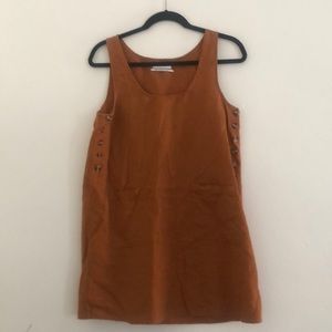 UO terra-cotta dress